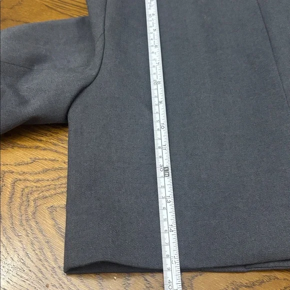 OAK + FORT Charcoal Cropped Blazer - Picture 7 of 9